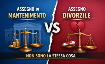 Differenze assegno di mantenimento e assegno divorzile