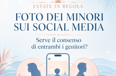 Genitori in disaccordo sulla pubblicazione sui social della fotografia del figlio minorenne.
